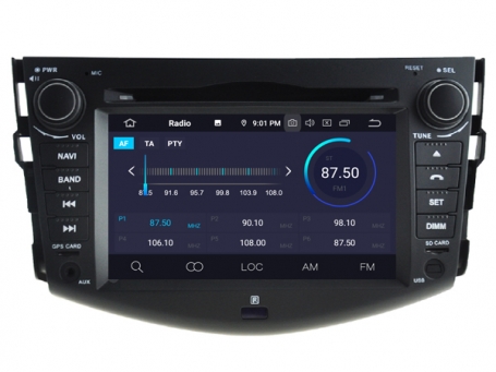 Toyota rav4 2005-2013 navigatie carkit android 12 apple carplay android auto 