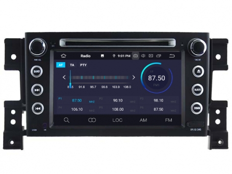 suzuki vitara  navigatie 2005-2016 dvd carkit usb android 12 carplay android auto