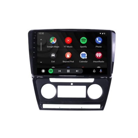 Navigatie skoda octavia II 2004-2013 parrot carkit android 11 apple carplay android auto 64GB