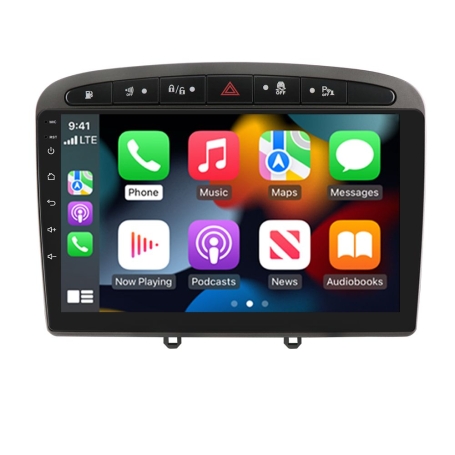 Peugeot 308 navigatie carkit full touch usb android auto carplay android 10