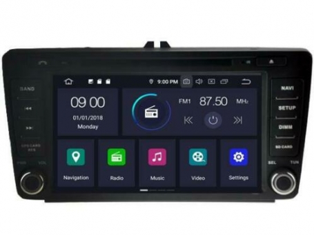 Skoda octavia 2004-2013 Navigatie dvd carkit android 12 apple carplay android auto 