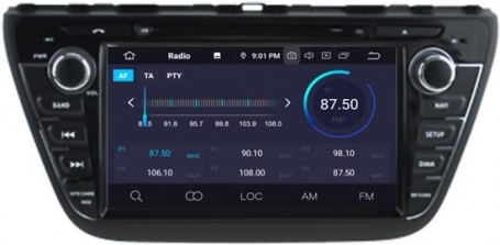 Suzuki s-cross 2013-2017 radio navigatie carkit Android 10 usb 64gb