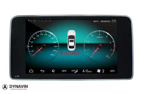 Mercedes ML navigatie W166 GL X166  9inch android 11 carplay android auto