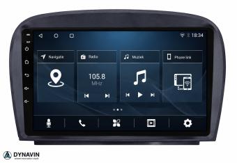 Navigatie Mercedes SL R230 2001-2011 navigatie carkit android apple carplay usb bose