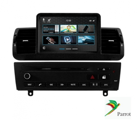 BMW Navigatie 1 serie 2004-2014 dvd Parrot carkit usb apple carplay android auto OBC TMC