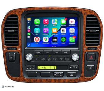 Navigatie Lexus LX470 1998-2002 carkit usb android auto apple carplay