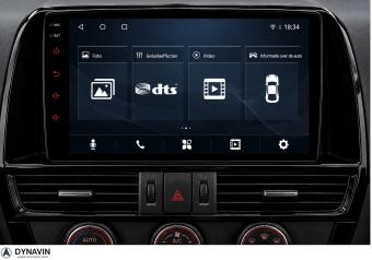 Mazda CX-5 radio navigatie bluetooth dvd android 12 apple carplay android auto