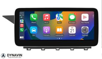 Mercedes GLK navigatie 2008-2012 carkit android 10.25 inch scherm met draadloos carplay
