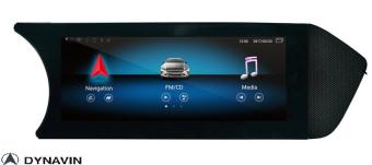 Mercedes C klasse W204 2012 tm 2014 navigatie carkit touchscreen DAB+