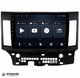 Mitsubishi lancer radio navigatie touchscreen android usb met  draadloos apple carplay