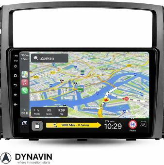 Navigatie Mitsubishi Pajero 4 V80 V90 2008-2014 carkit android draadloos apple carplay