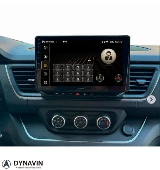 Auto radio navigatie Renault Traffic vanaf 2019 carkit usb draadloos carplay android