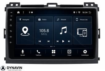 Navigatie Toyota Landcruiser I20 carkit android 10 touchscreen carplay overname DSP