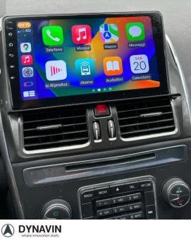 Volvo XC 60 navigatie 2013-2017 10 inch carkit Android 13 usb met draadloos carplay android auto