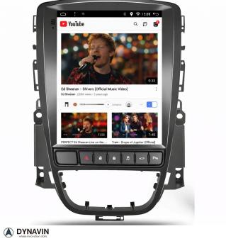 Navigatie Opel Astra J 2009-2015 radio carkit 10,4 inch android draadloos carplay android auto