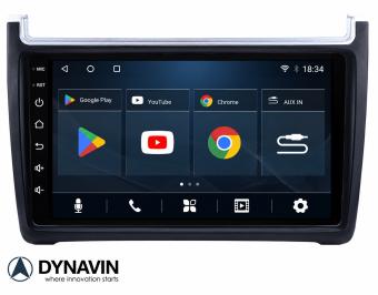 Navigatie vw polo vanaf 2014 navigatie 10.1 inch scherm carkit carplay en android auto