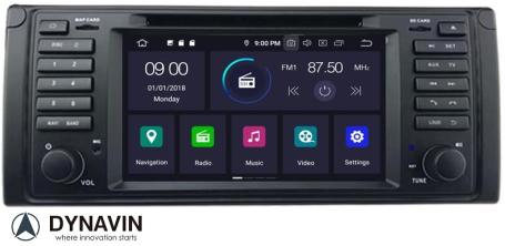BMW E39 radio navigatie carkit android 12 carkit usb apple carplay android auto 64GB