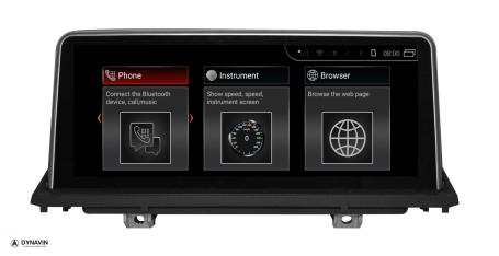 BMW 5 serie F10/F11 van 2013 – 2016 met origineel NBT systeem carkit usb android 10