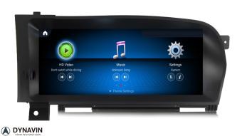 Navigatie Mercedes W221 S klasse carkit 9.5 inch touchscreen android 10