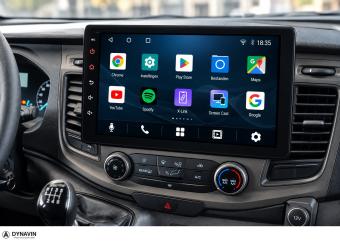 Ford transit custom 2013-2018 Navigatie carkit usb draadloos carplay android 12