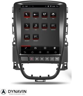 Navigatie Opel Astra J 2009-2015 radio carkit 10,4 inch android draadloos carplay android auto