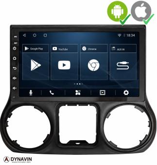 Navigatie Jeep Wrangler 2011-2014 carkit android 10 touchscreen usb apple carplay android auto
