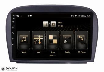 Navigatie Mercedes SL R230 2001-2011 navigatie carkit android apple carplay usb bose