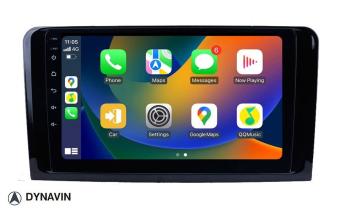 Navigatie Mercedes ML 2005-2013 carkit android auto carplay android met most 9 inch