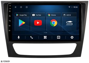 Navigatie voor Mercedes E Klasse W211 touchscreen android carkit Apple Carplay android auto