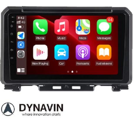 Suzuki Jimny vanaf 2019 navigatie carkit 10 inch touchscreen android 12 apple carplay android auto