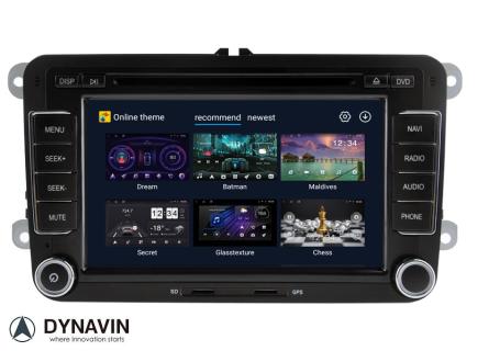 Geschikt voor vw rns 510 radio navigatie carkit usb android 12 carkit draadloos carplay android auto 64 GB
