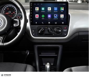 Navigatie Volkswagen Up 2017-2023 carkit usb Android draadloos carplay en android auto 64GB