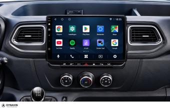 Navigatie Renault Master vanaf 2020 touch Screen android 13 apple carplay android auto