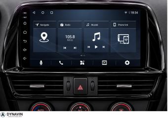 Mazda CX-5 radio navigatie bluetooth dvd android 12 apple carplay android auto