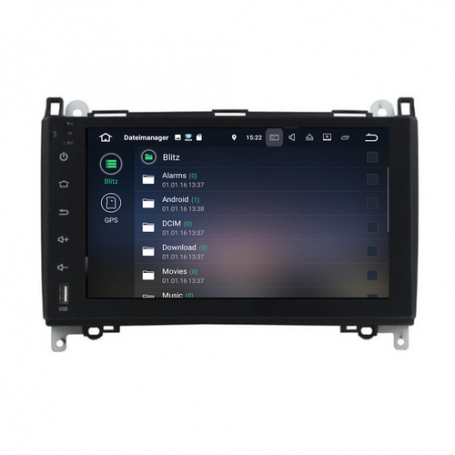 Mercedes vito 2006-2020 navigatie 10 inch carkit android 10 64gb