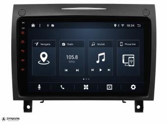 Navigatie Mercedes SLK R171  2004-2011 carkit android draadloos apple carplay usb bose