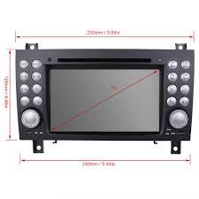 Radio navigatie Mercedes SLK 2004-2011 android 14 dvd carkit 64GB android auto apple carplay