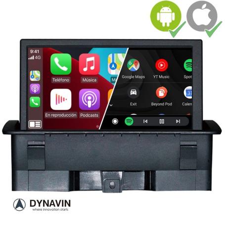 Audi A1 autoradio navigatie carkit android 12 usb apple carplay android auto