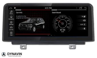 BMW X2 2016-2019 10,25 inch navigatie usb android 14 draadloos apple carplay android auto