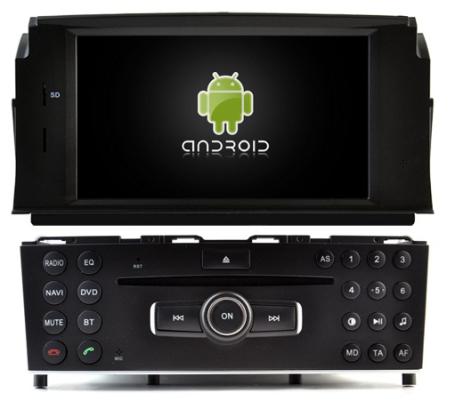 Mercedes C klasse W204 2007-2011 navigatie carkit android 10 usb