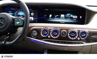 Geschikt voor Mercedes S klasse W222 premium navigatie update 12.3 inch met draadloos apple carplay en android auto