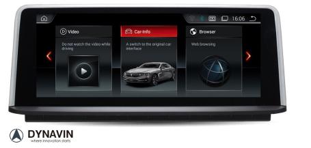 BMW F20 1 SERIE 2011-2016  10,25 inch navigatie android 10 USB overname iDrive