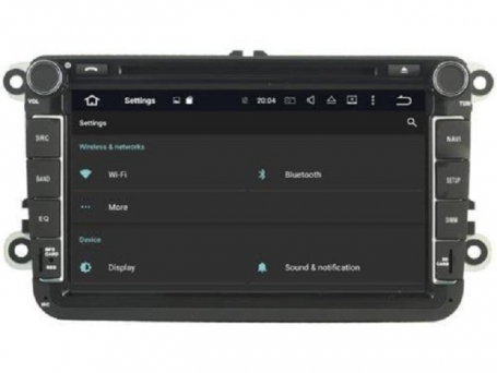 Navigatie voor volkswagen 8 inch carkit usb sd wifi android 12 carkit apple carplay android auto 64gb
