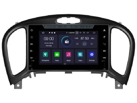 Nissan Juke 2012-2017 passend navigatie autoradio systeem op basis van Android