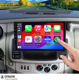 Navigatie Opel Vivaro 2011-2014 carkit android 13 dvd usb draadloos carplay android auto