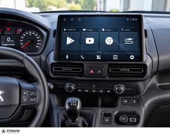 Navigatie Peugeot Partner carkit full touch usb android auto draadloos apple carplay android 16