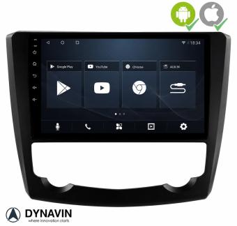 Navigatie Renault Kadjar  2015-2018 carkit Android 16 usb draadloos carplay android auto