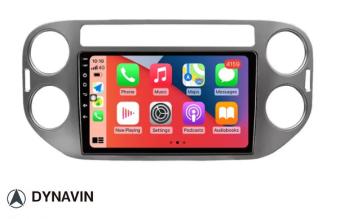 VW Tiguan navigatie vanaf 2017 carkit usb Android 10 draadloos carplay en android auto