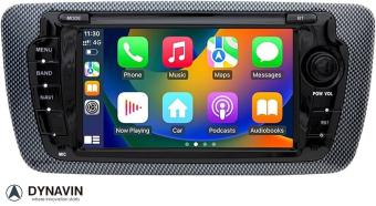 Seat Ibiza navigatie 2008-2015 dvd carkit android 15 usb 64 gb apple carplay android auto