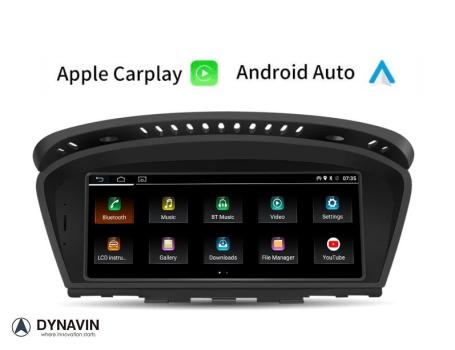 BMW E60 5 serie navigatie carkit android 10 met carplay en android auto